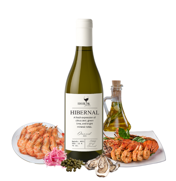 Mad der går med Hibernal vin